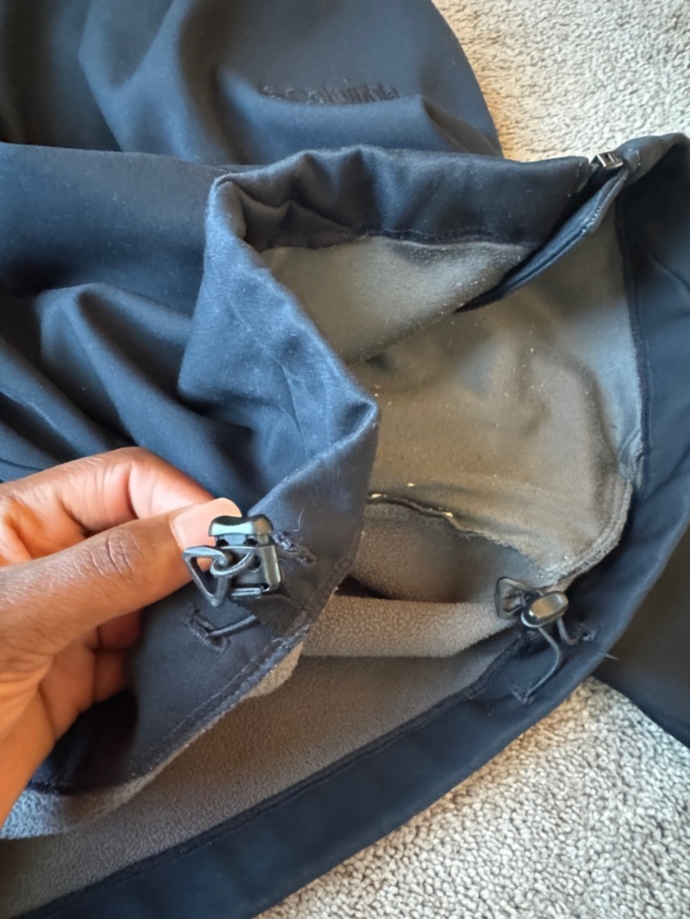 Columbia Black Softshell Zip Jacket Lightweight O… - image 6